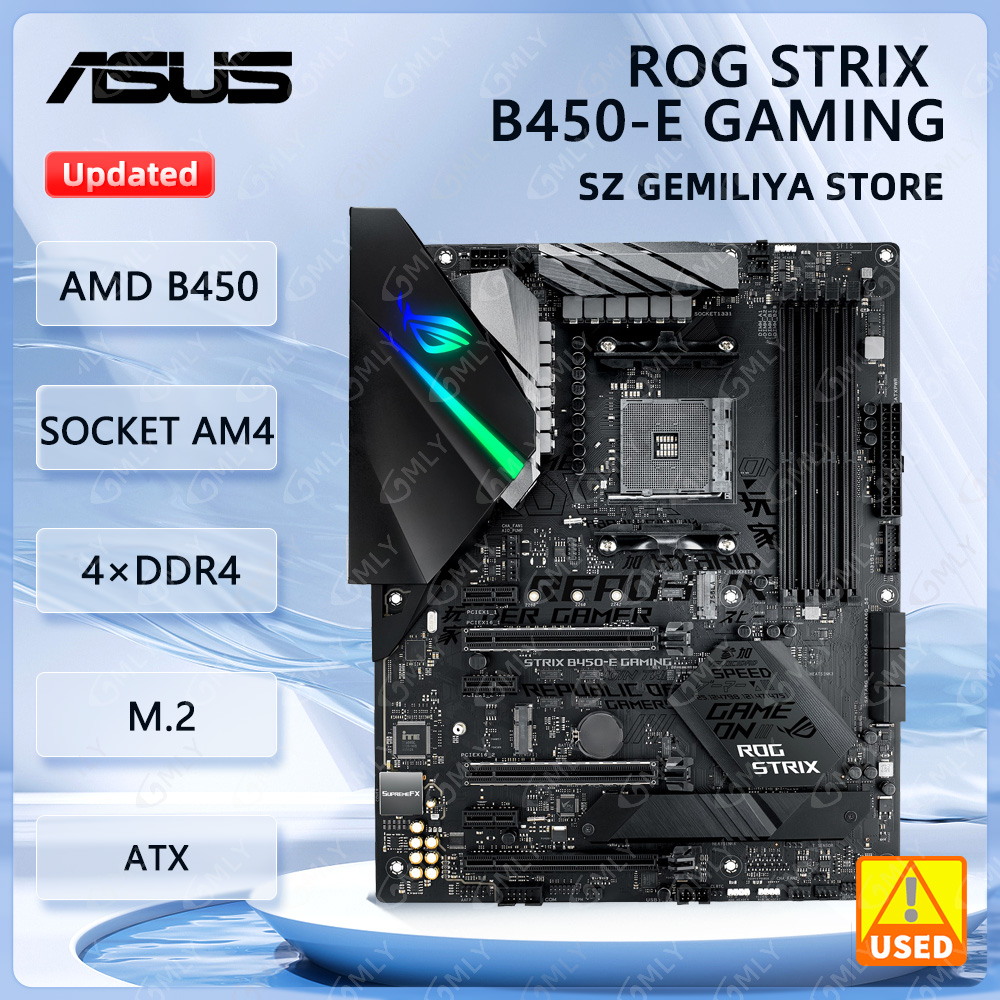 X870E Atx Motherboard - ASUS ROG STRIX B450-E GAMING B450