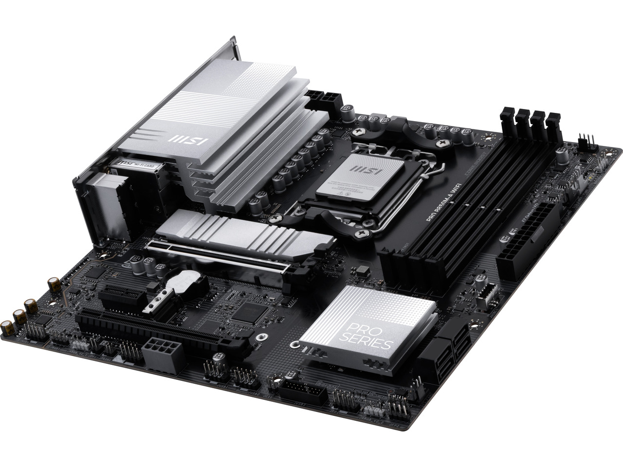 MSI PRO B850M-A WIFI AM5 , Wi- - Am5 Micro Atx Pcie 5.0 Motherboard 评论和价格